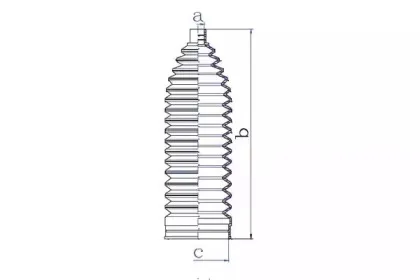 Пыльник, рулевое управление DA SILVA купить