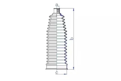Пыльник, рулевое управление DA SILVA купить