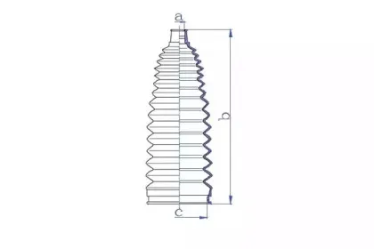 Пыльник, рулевое управление DA SILVA купить