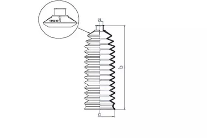 Пыльник, рулевое управление DA SILVA купить