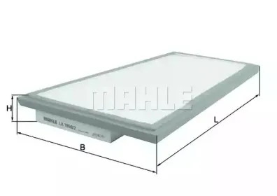 Фильтр воздушный (правая сторона) KNECHT купить