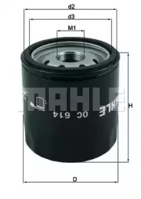 Фильтр масла MAHLE Chrysler, Dodge, Jeep KNECHT купить