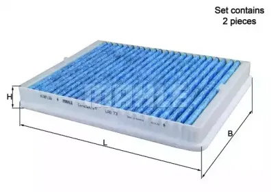 Фильтр, воздух во внутренном пространстве KNECHT купить