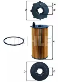 Масляный фильтр KNECHT купить