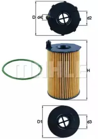 Фильтр масла KNECHT Audi KNECHT купить