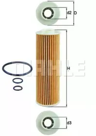 Фільтр масляний KNECHT купить