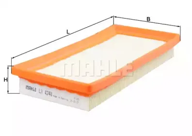 Воздушный фильтр KNECHT купить