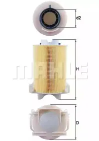 Фильтр воздушный KNECHT купить