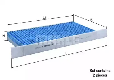 Фильтр, воздух во внутренном пространстве KNECHT купить