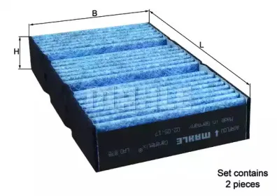 Фильтр, воздух во внутренном пространстве KNECHT купить