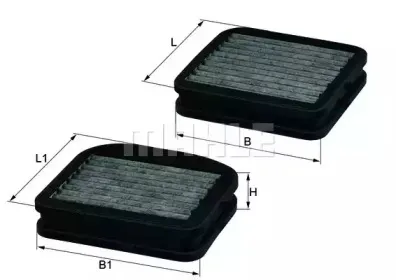 Фильтр, воздух во внутренном пространстве KNECHT купить