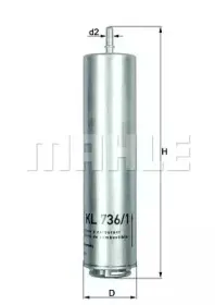 Фільтр палива KNECHT купить