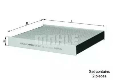 Фильтр салона (угольный) KNECHT купить