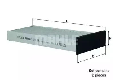 Фильтр, воздух во внутренном пространстве KNECHT купить