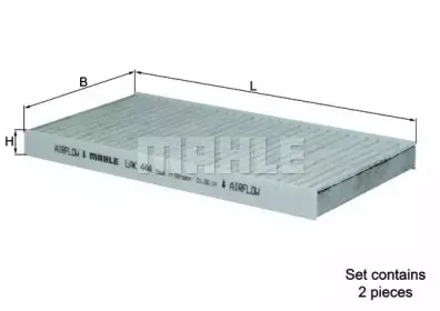 Фильтр, воздух во внутренном пространстве KNECHT купить