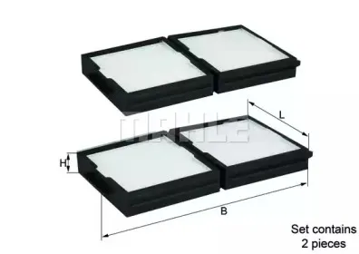 Фильтр, воздух во внутренном пространстве KNECHT купить