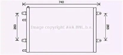 Радиатор, охлаждение двигателя PRASCO купить
