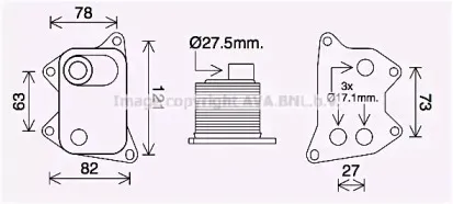 масляный радиатор, двигательное масло PRASCO купить