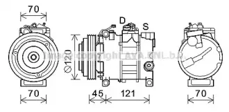 Компрессор, кондиционер PRASCO купить