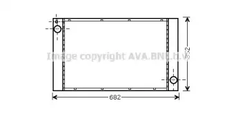 Радиатор, охлаждение двигателя PRASCO купить