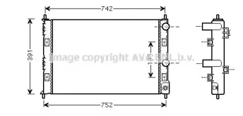 Радиатор, охлаждение двигателя PRASCO купить