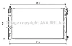Радиатор, охлаждение двигателя PRASCO купить