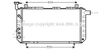 Радиатор, охлаждение двигателя PRASCO купить