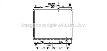Радиатор, охлаждение двигателя PRASCO купить