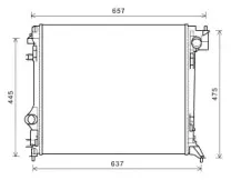 Радиатор, охлаждение двигателя PRASCO купить