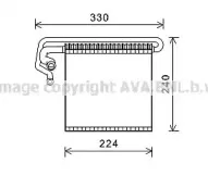 Испаритель, кондиционер PRASCO купить