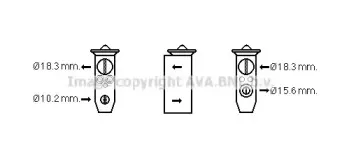 Расширительный клапан, кондиционер PRASCO купить