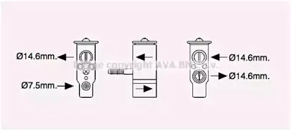 Расширительный клапан, кондиционер PRASCO купить