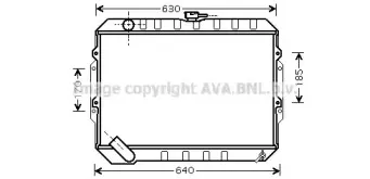 Радиатор, охлаждение двигателя PRASCO купить