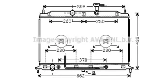 Радиатор, охлаждение двигателя PRASCO купить