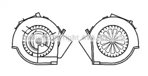 Электродвигатель, вентиляция салона PRASCO купить