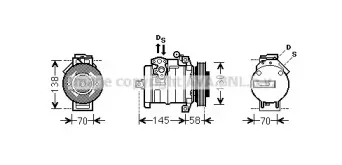 Компрессор, кондиционер PRASCO купить