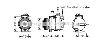 Компрессор, кондиционер PRASCO купить