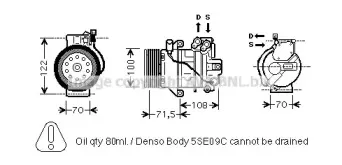 Компрессор, кондиционер PRASCO купить