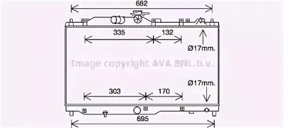 Радиатор, охлаждение двигателя PRASCO купить