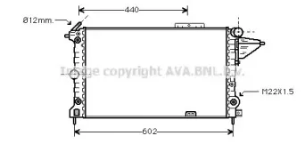 Радиатор, охлаждение двигателя PRASCO купить