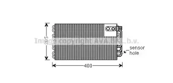 Испаритель, кондиционер PRASCO купить