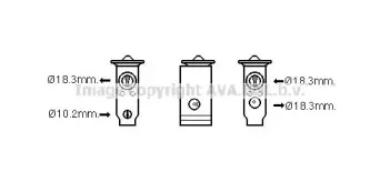 Расширительный клапан, кондиционер PRASCO купить