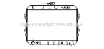 Радиатор, охлаждение двигателя PRASCO купить