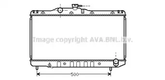 Радиатор, охлаждение двигателя PRASCO купить