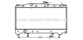 Радиатор, охлаждение двигателя PRASCO купить