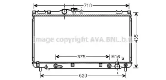 Радиатор, охлаждение двигателя PRASCO купить