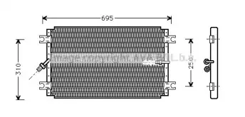 Конденсатор, кондиционер PRASCO купить