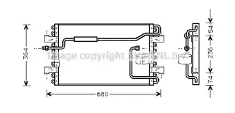 Конденсатор, кондиционер PRASCO купить