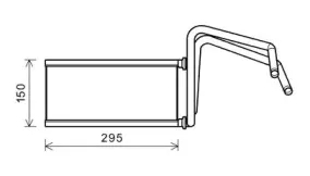 Теплообменник, отопление салона PRASCO купить