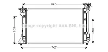 Радиатор, охлаждение двигателя PRASCO купить